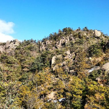 Dağların güzel manzarası