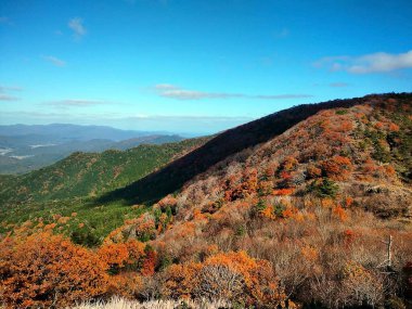 Dağların güzel manzarası