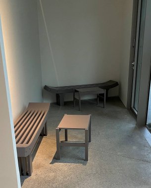 Yeni modern bir evin iç tasarımı.