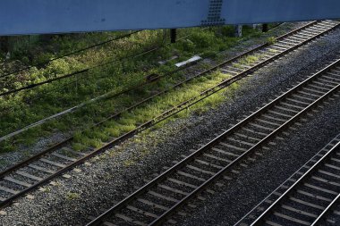 Şehirdeki tren istasyonu.