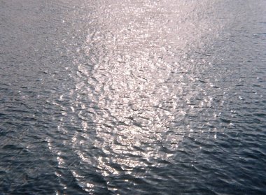 Su yüzeyi arka plan dalgalar ile