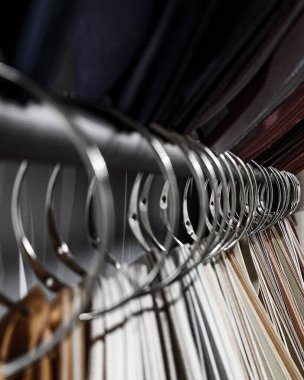 Eski model kağıt yığını