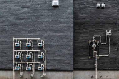 Endüstriyel gaz kazanı.