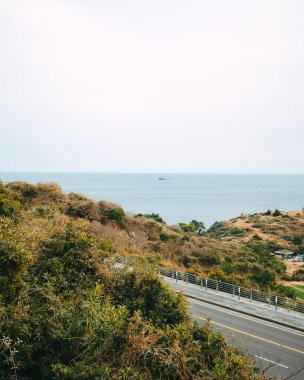 Güzel sahil beldesi. yaz ve tatil