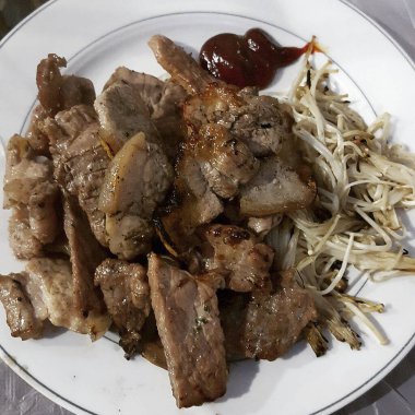 Domuz eti fotoğrafı.