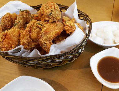 Kızarmış domuz eti fotoğrafı.