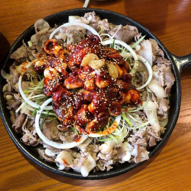 Geleneksel Kore yemeği goji