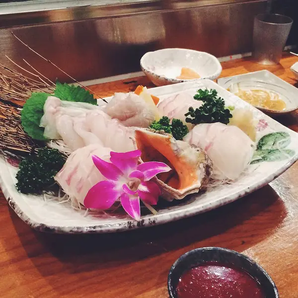 Lezzetli Asya mutfağının yakın görüntüsü