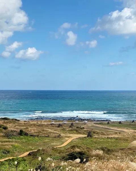 İsrail 'deki Akdeniz manzarası