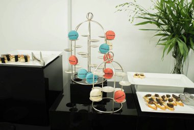 farklı besinler renkli seçici odak