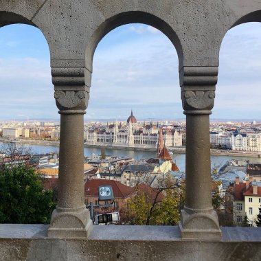 Budapeşte. hungary. Şehrin manzarası..