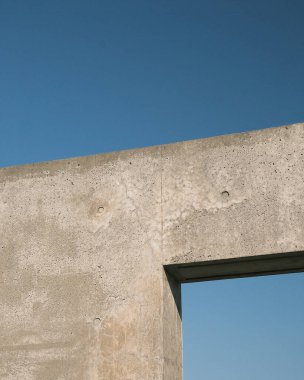 inşaat halindeki beton bloklar