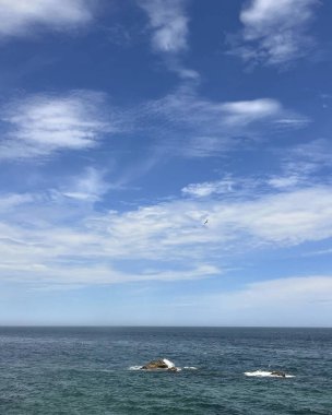 Güzel deniz manzarası