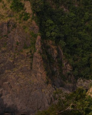 Dağların güzel manzarası