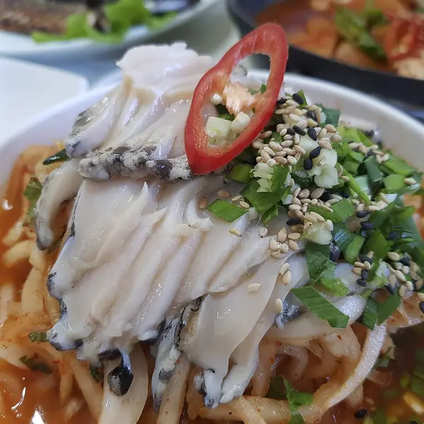 Lezzetli yiyeceklerin yakın görüntüsü