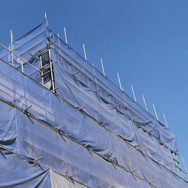 İnşaat iskelesi iskelesi, yapı iskelesi ve inşaat, inşaat ve inşaat alanı