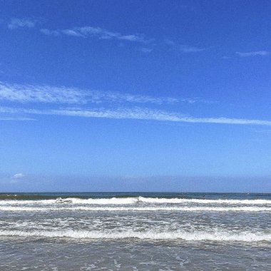 Güzel sahil ve deniz