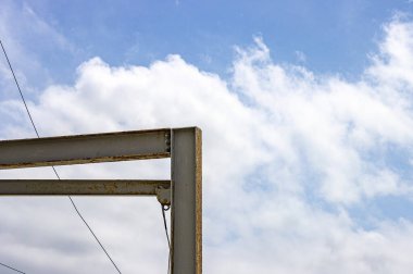 İnşaat ve endüstri. Yeni evin inşaatı. Yeni bir ev inşaatı