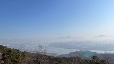 Barselona şehrinin hava manzarası