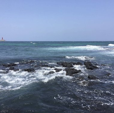 Güzel deniz manzarası