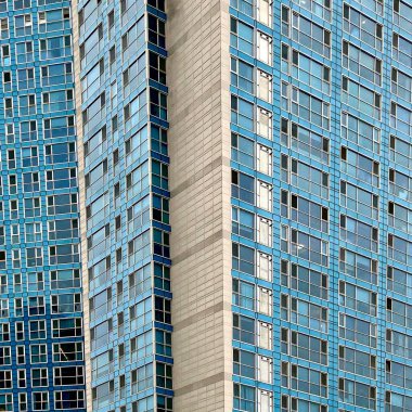 Yeni modern apartman cephe