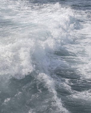 Sahildeki deniz dalgaları