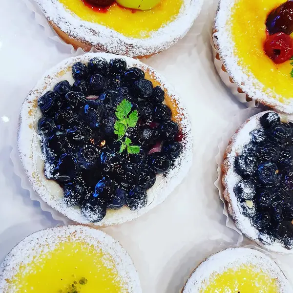 Lezzetli yiyeceklerin yakın görüntüsü