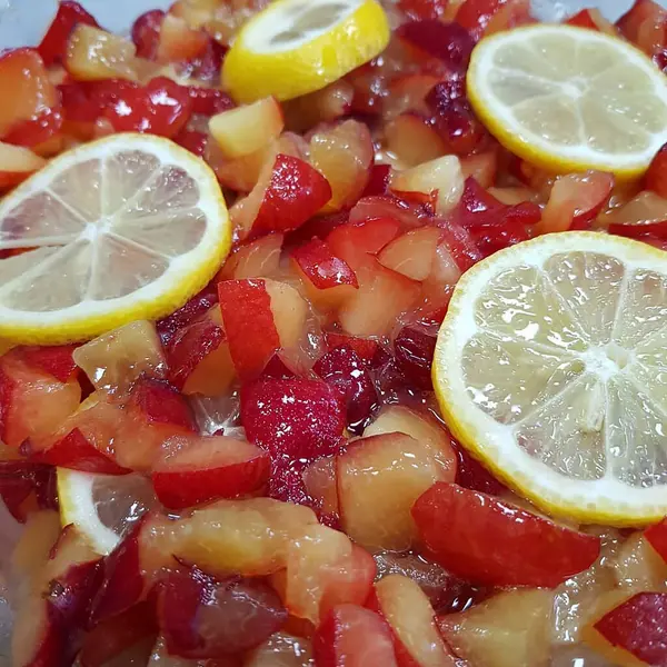 Lezzetli yiyeceklerin yakın görüntüsü