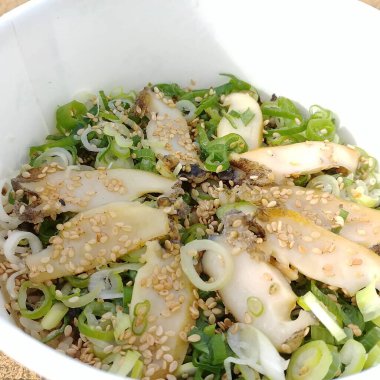 Sebzeli ve baharatlı pilav.