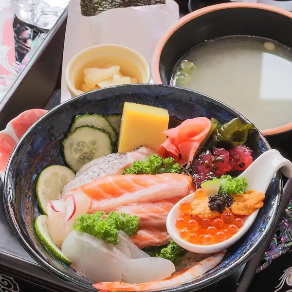 Sashimi 'nin mutfak fotoğrafı.