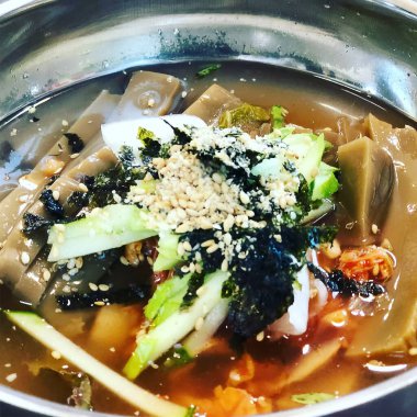 Lezzetli yiyeceklerin yakın görüntüsü