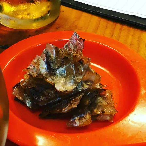 Lezzetli Asya yemeklerinin yakın görüntüsü