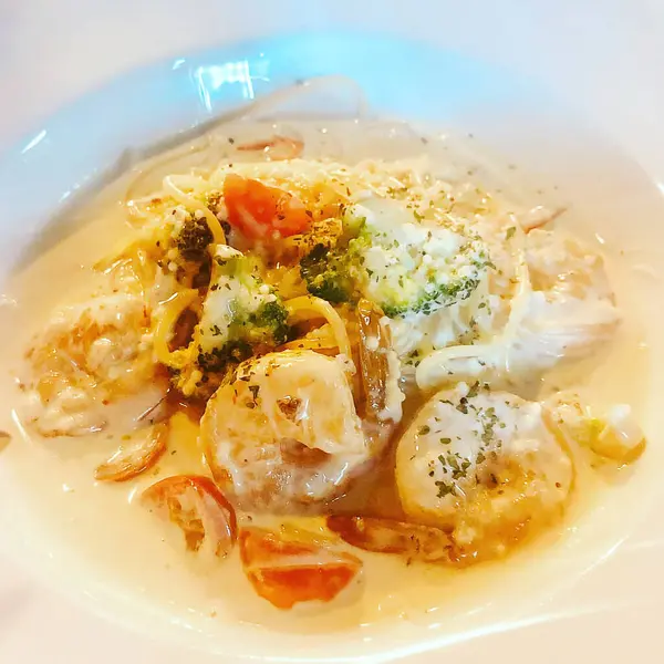 Çorbanın mutfak fotoğrafı.