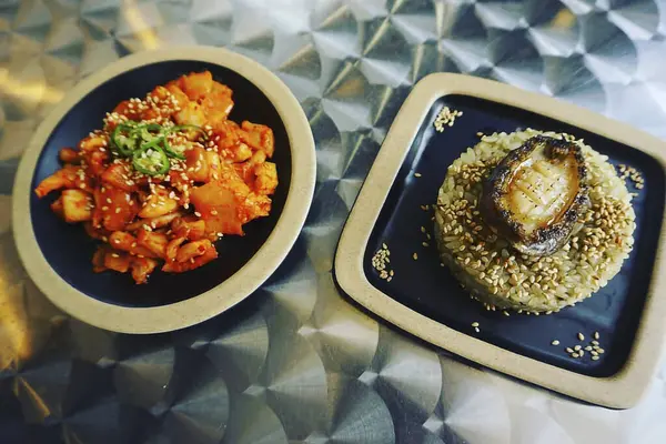 Lezzetli yemekler, seçici odaklanma.