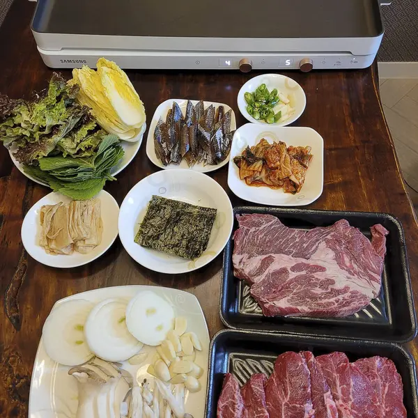 Bir mutfak fotoğrafı.