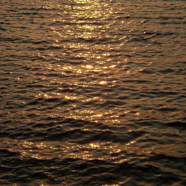 Golden sunset Denizi