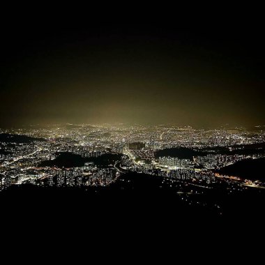 Doğa ve şehir manzarası 