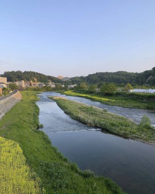 Doğa ve şehir manzarası 