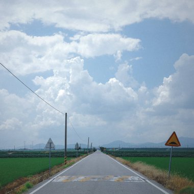 Doğa ve şehir manzarası 