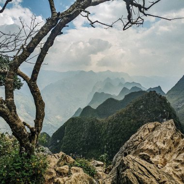 Doğa ve şehir manzarası 