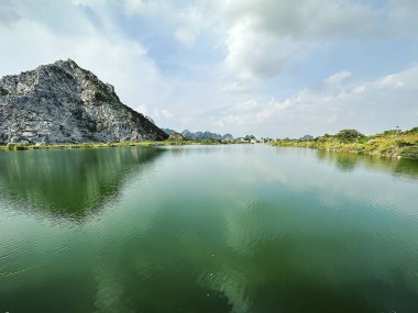 Doğa ve şehir manzarası 