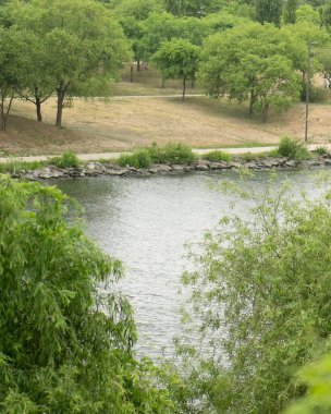 Doğa ve şehir manzarası 