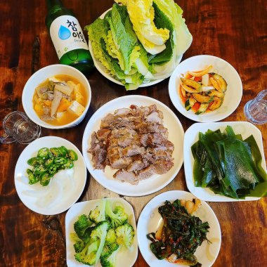 Doğa ve şehir manzarası 