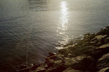 güzel gün batımının resimsel manzarası