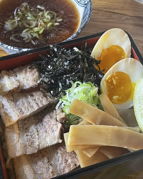 Kızarmış domuz eti fotoğrafı.