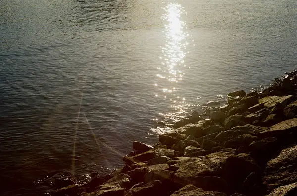 güzel gün batımının resimsel manzarası