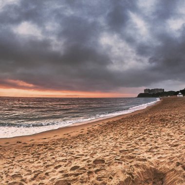 Denizde güzel gün batımı