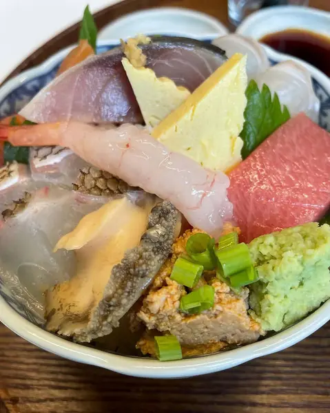 Sashimi 'nin mutfak fotoğrafı.