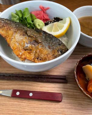 Sashimi 'nin mutfak fotoğrafı.