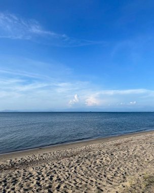 Güzel sahil ve deniz